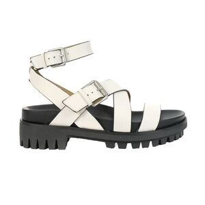 Sam Edelman Ankle Strap Sandals White Size 6